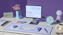 Logitech 920-013050 keyboard Universal Bluetooth QWERTY English Lilac, White