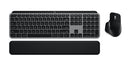 Logitech MX Keys S Combo for Mac keyboard Mouse included Home/Office RF Wireless + Bluetooth QWERTY US English Gray