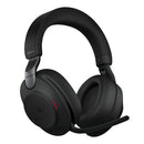 Jabra Evolve2 85 Headset Wireless Head-band Office/Call center USB Type-C Bluetooth Black
