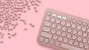 Logitech Pebble Keys 2 K380s keyboard Universal Bluetooth QWERTY English Rose