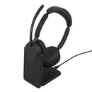 Jabra Evolve3 65 Headset Wireless Head-band Office/Call center USB Type-A Bluetooth Black