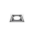 Square Grill HD 8 INCH Spkr