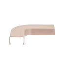 FLAT ELBOW, 1 1/4in, IVORY, 10PK