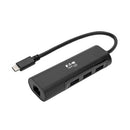 Tripp Lite U460-003-3A1GB laptop dock/port replicator USB 3.2 Gen 1 (3.1 Gen 1) Type-C Black