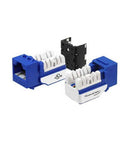 CAT6A JACK BLUE 8P8C