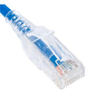 PATCH CORD CAT 6 SLIM CLEAR SR 25PK 7 FT