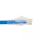 PATCH CORD, CAT5e, CLEAR BOOT, 5' BLUE