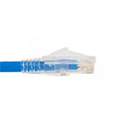 PATCH CORD CAT5e CLEAR BOOT 25' BLUE