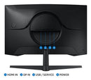 Samsung LS27CG552ENXZA computer monitor 27" 2560 x 1440 pixels Quad HD Black