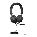 Jabra Evolve2 40 SE Headset Wired Head-band USB Type-C