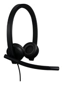 Logitech H570e Headset Wired Head-band Office/Call center USB Type-C Black