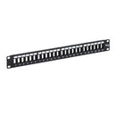 ICC Patch Panel Blank HD 24-Port 1-RMS (Black)