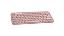 Logitech Pebble Keys 2 K380s keyboard Universal Bluetooth QWERTY English Rose