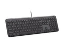 Logitech Signature Slim Wired K620 For Business keyboard Universal USB QWERTY US English Graphite