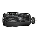 Logitech MK550 Wireless Wave Keyboard and Mouse Combo Black 920-002555 (New)