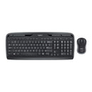 Logitech MK320 Wireless Desktop Combo with Media Shortcuts Black 920-002836 (New)