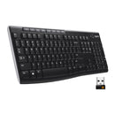 Logitech K270 Keyboard Black 920-003051 (New)
