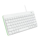 Logitech Lightning Connector Wired Keyboard For iPad White 920-006341 (New)