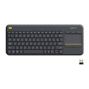 Logitech K400 Plus Touchpad Wireless Keyboard Black 920-007119 (New)