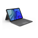 Logitech Folio Touch Keyboard/Cover Case for 11" Logitech, iPad Pro (2nd, 3rd Generation) Tablet Oxford Gray 920-009743 (New)