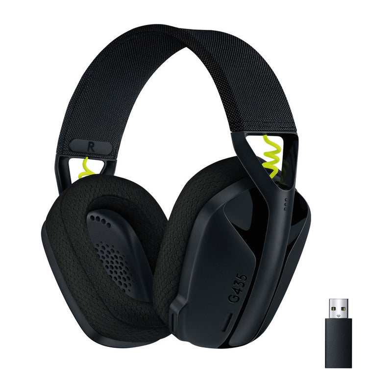 Logitech G435 Lightspeed Wireless Gaming Headset Black 981-001049 (New)