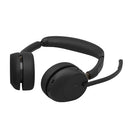 Jabra Evolve3 65 Headset Wireless Head-band Office/Call center USB Type-C Bluetooth Black