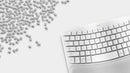 Logitech Wave Keys keyboard Universal RF Wireless + Bluetooth QWERTY English White