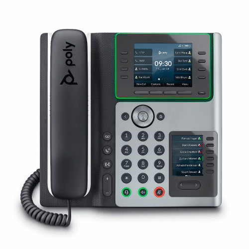 Polycom 2200-87835-001 Edge E400 IP Phone with Power Supply HP 89B54AA