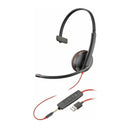 Poly Blackwire 3215 Monaural USB-A Headset TAA (Bulk) HP 8M3Y1A6