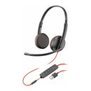 Poly Blackwire 3225 Stereo USB-A Headset TAA (Bulk) HP 8M3Y5A6 (New)