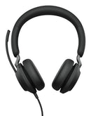 Jabra Evolve2 40 SE MS Stereo Headset Wired Head-band Calls/Music USB Type-C / USB Type-A Black