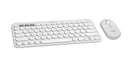 Logitech 920-012201 keyboard Mouse included Universal RF Wireless + Bluetooth QWERTY English White