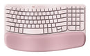 Logitech ERGO 920-013612 keyboard Mouse included Universal Bluetooth QWERTY US English Rose