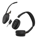 Jabra Evolve3 65 Headset Wireless Head-band Office/Call center USB Type-A Bluetooth Black