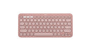 Logitech Pebble Keys 2 K380s keyboard Universal Bluetooth QWERTY English Rose