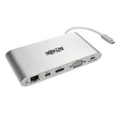 Tripp-Lite AC U442-DOCK1 Thunderbolt3 USB-C Docking Station with HDMI VGA mDPI (New)