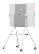 Logitech Rally Board 65 Cart Gray, White Flat panel Multimedia cart