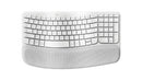 Logitech Wave Keys keyboard Universal RF Wireless + Bluetooth QWERTY English White