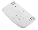 Logitech Wave Keys for Mac keyboard Universal RF Wireless + Bluetooth QWERTY English White