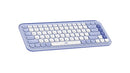 Logitech 920-013050 keyboard Universal Bluetooth QWERTY English Lilac, White