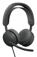 Logitech Zone Wired 2 Headset Head-band Calls/Music USB Type-C / USB Type-A Graphite