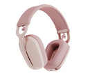 Logitech 981-001258 headphones/headset Wireless Head-band Calls/Music Bluetooth Rose