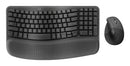 Logitech Wave Keys and Lift Combo keyboard Mouse included Universal Bluetooth QWERTY US English Graphite