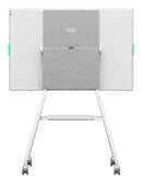 Logitech Rally Board 65 Cart Gray, White Flat panel Multimedia cart