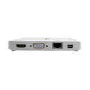Tripp Lite U442-DOCK2-S laptop dock/port replicator Wired USB 3.2 Gen 2 (3.1 Gen 2) Type-C Silver