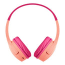 Belkin SoundForm Mini Headset Wireless Head-band Calls/Music USB Type-C Pink