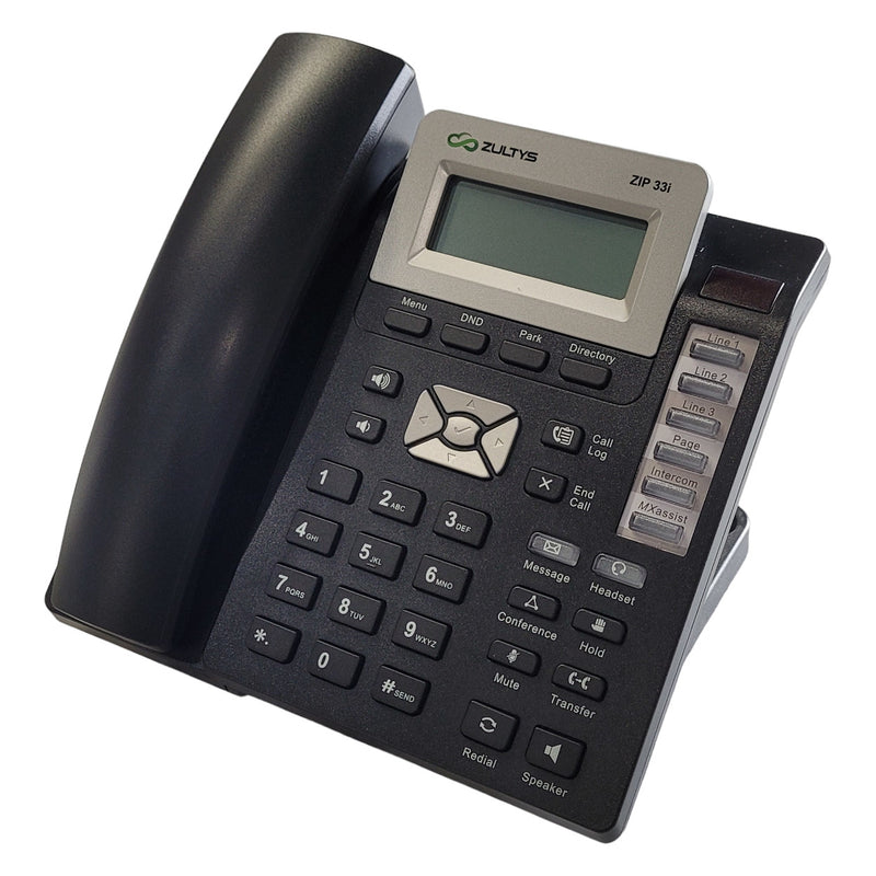Zultys ZIP 35i IP Display Phone (Refurbished)