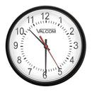 Valcom V-A2412B 12 Inch Wired Round Analog Clock (New)