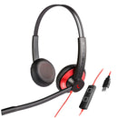 Addasound EPIC-512-RD Dual-Mic Binaural UC Headset (New)
