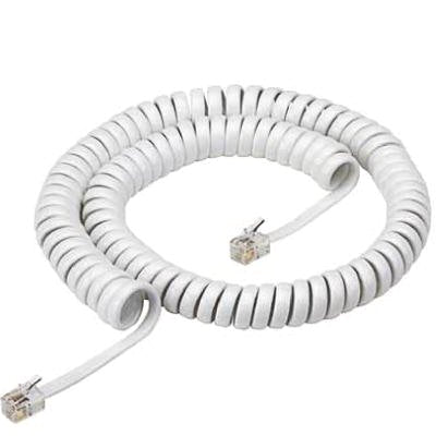 Avaya Merlin Magix 4400 Series 12ft Handset Cord (White)
